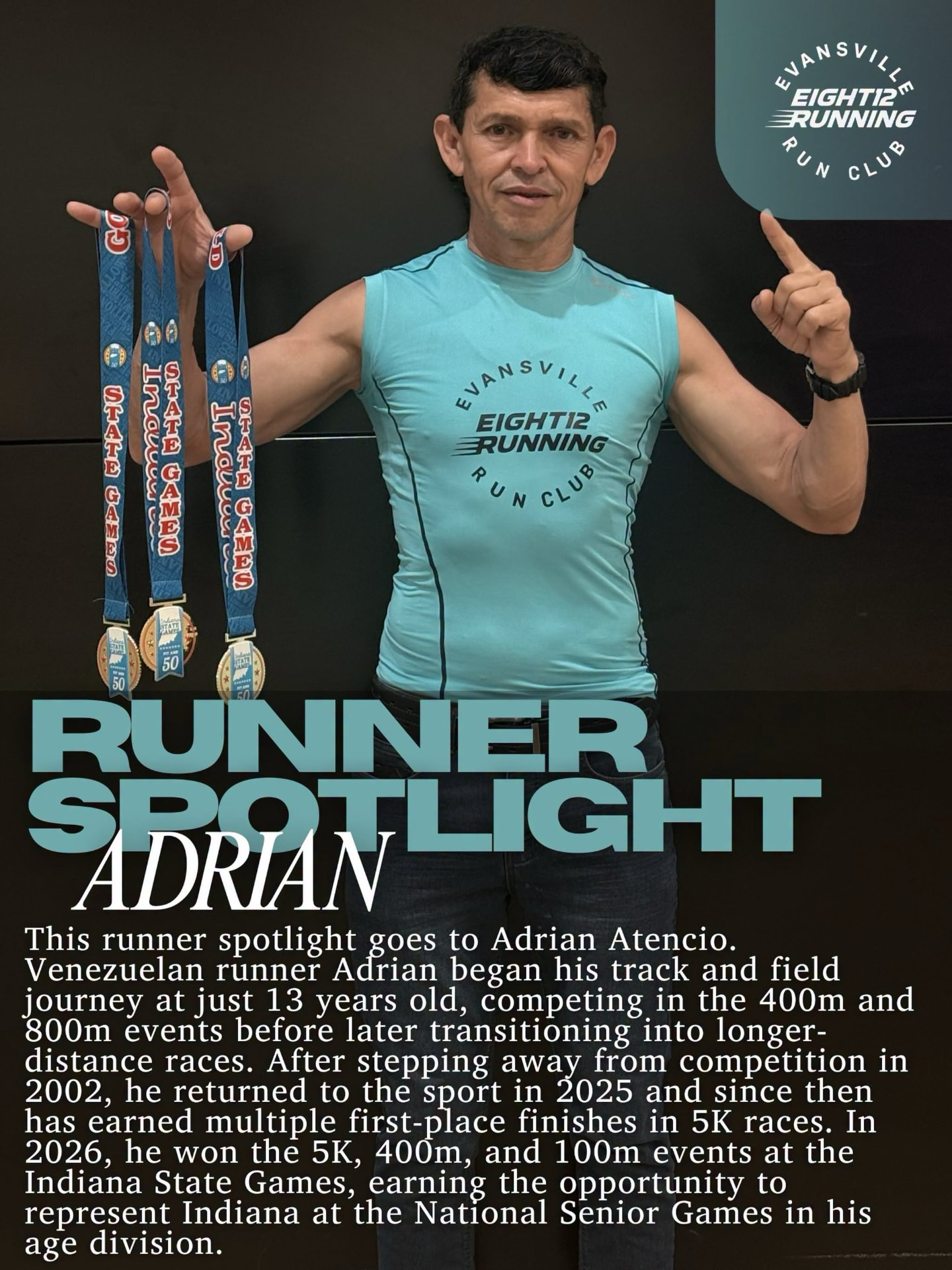 Runner spotlight: Adrian
