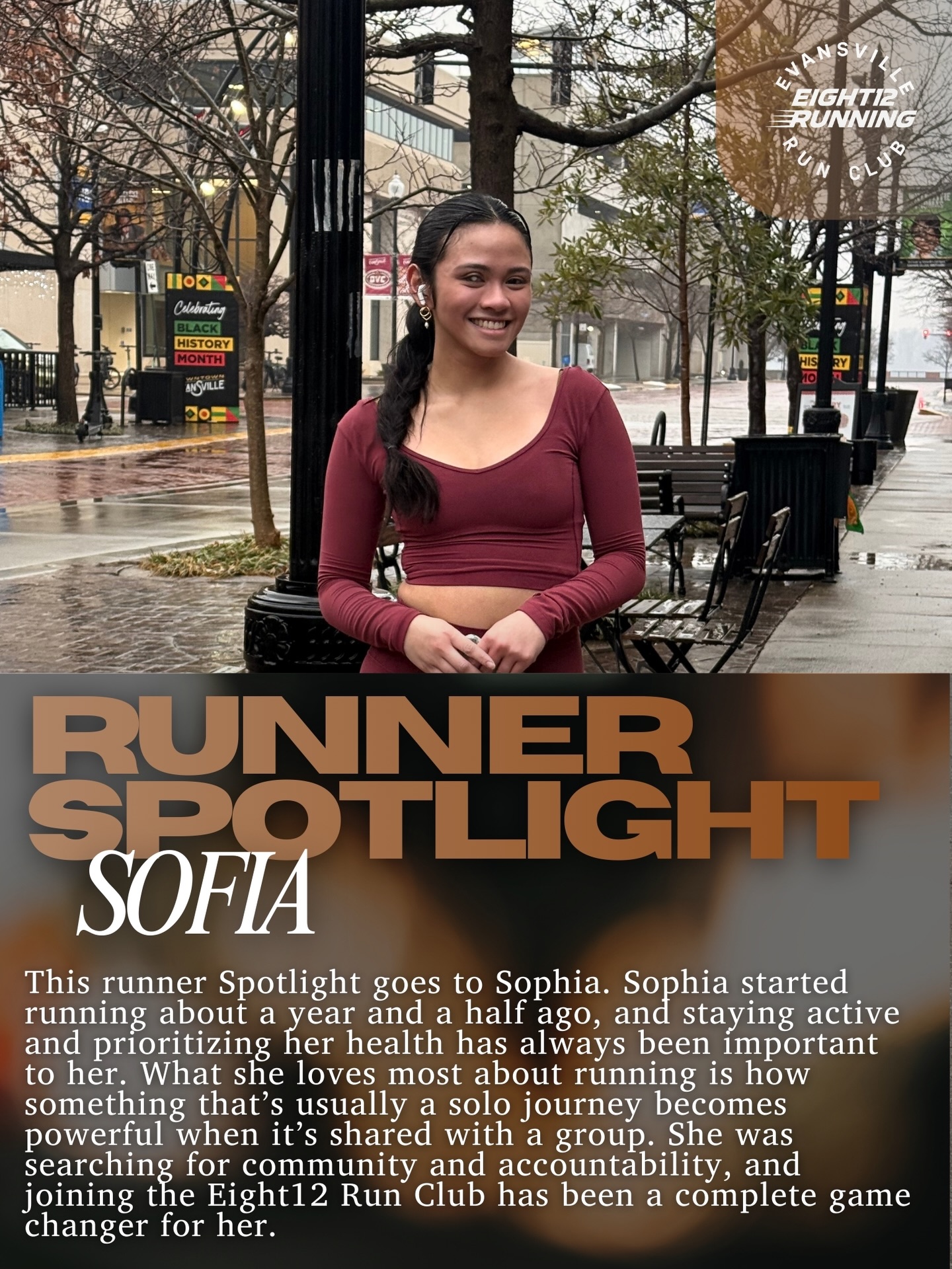 Runner spotlight: Sofia